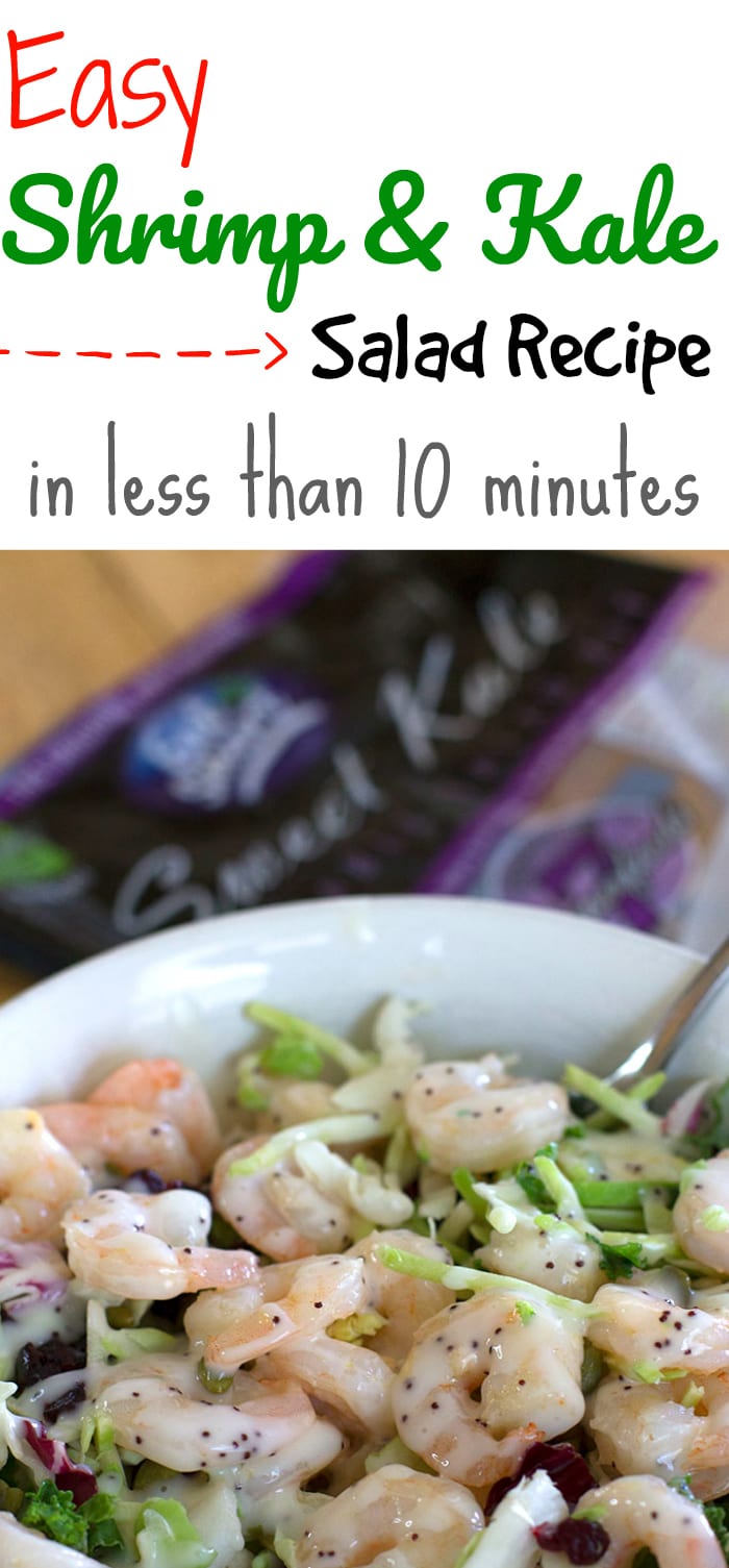 Easy Shrimp and Kale Salad Recipe