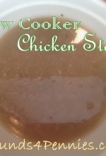 Slow Cooker Meals - Easy Chicken Stock in a Slow Cooker