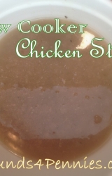 Slow Cooker Meals - Easy Chicken Stock in a Slow Cooker