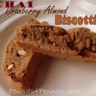 Chai Cranberry Almond Biscotti Recipe