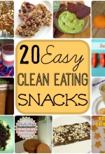 20 Easy Clean Snacks for Clean Eating