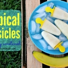 Sweet Tropical Popsicle Recipe With Real Fruit