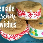 Easy Homemade Ice Cream Cookie Sandwiches