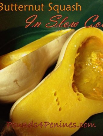 butternut squash in slow cooker