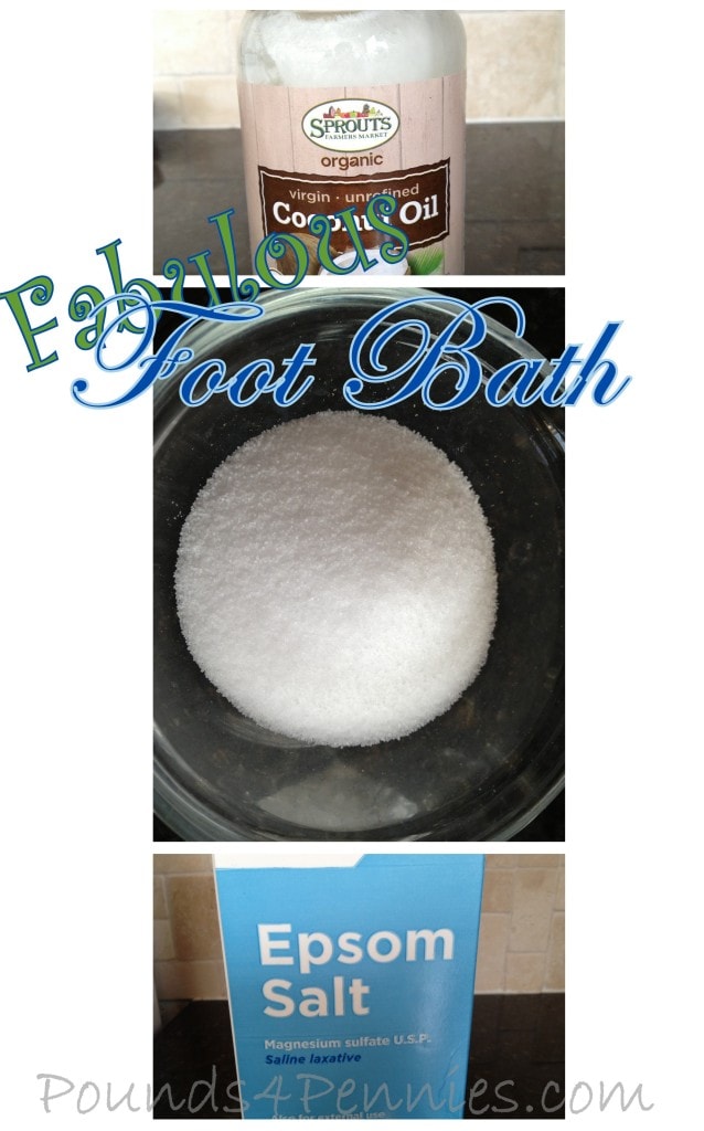 Natural Foot Bath for Soft Feet