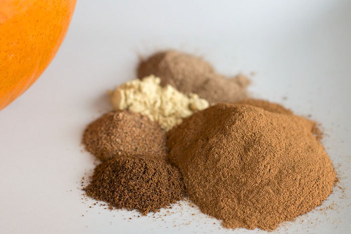 Homemade Pumpkin pie spice pumpkin