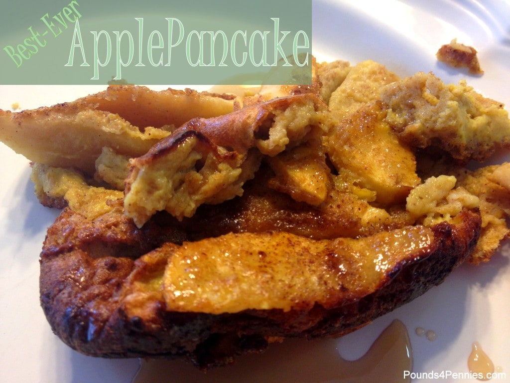 The Best Apple Pancake Recipe {Apple Surprise}