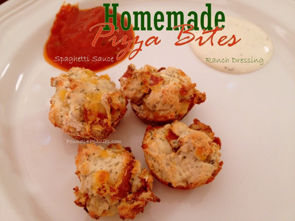 Super Easy Pizza Bites Biscuit Snacks Recipe