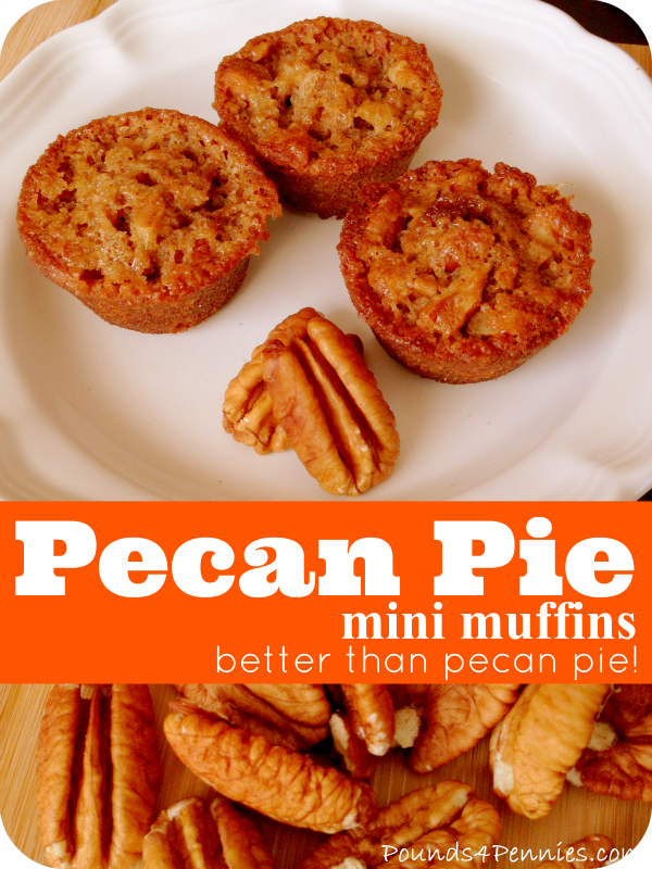Pecan Pie mini muffins recipe