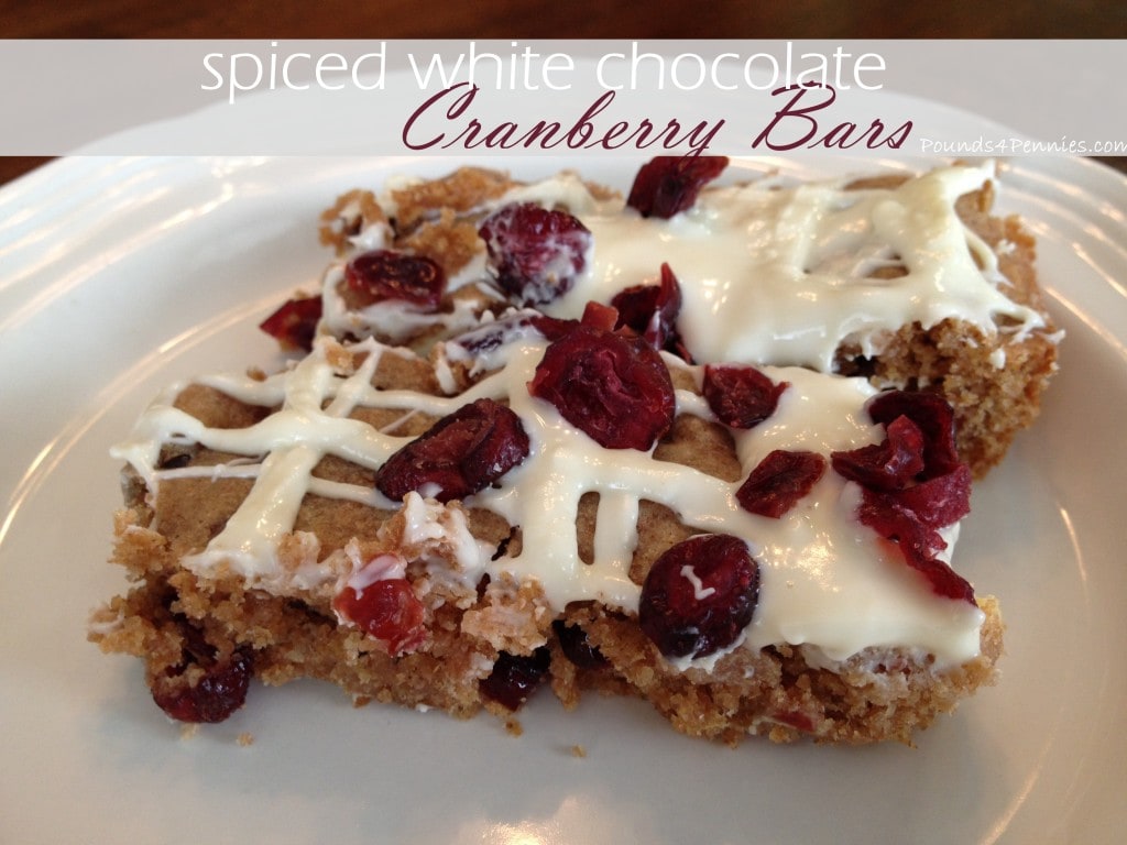 The Best White Chocolate Cranberry Bars Recipe