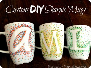 Custom DIY Sharpie Mugs
