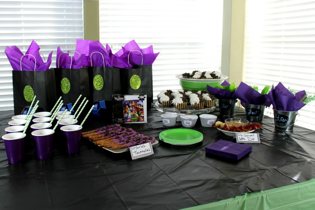 Disney Villains Table