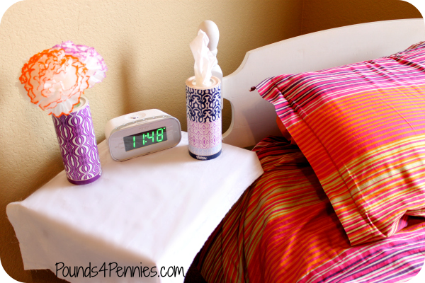 Kleenex Tissue Flowers Bedside