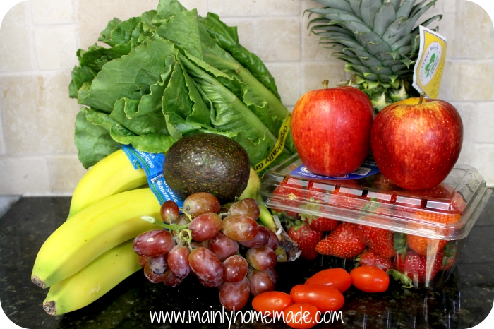 Fruits and Veggies for Smoothies