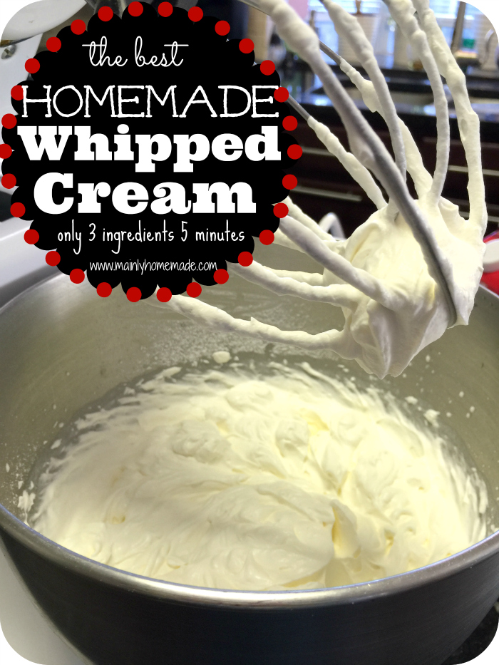 how to make butter out of heavy whipping cream