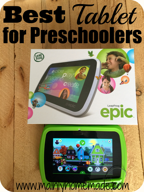 best tablet for preschoolers Epic