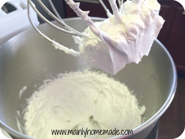Whipped homemade whipped body butter