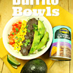 Easy Fiesta Meatless Burrito Bowls 2