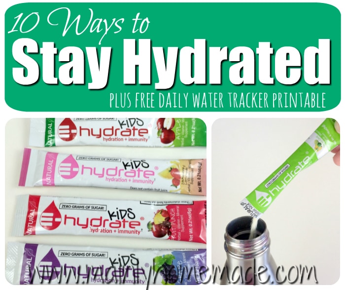 Easy Ways to stay hydrated