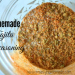 Jar of Homemade Fajita seasoning 2