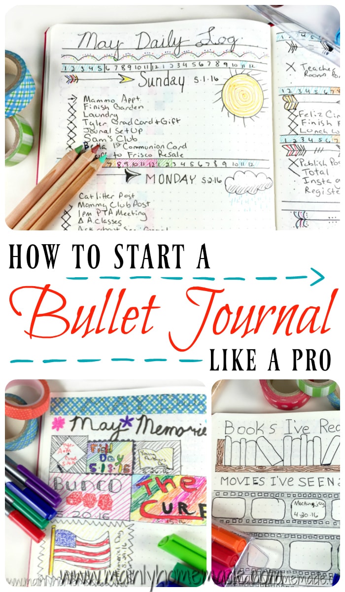 How to start a bullet journal like a pro