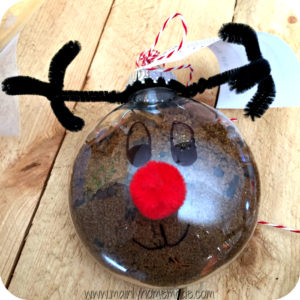 mulling spices reindeer ornament