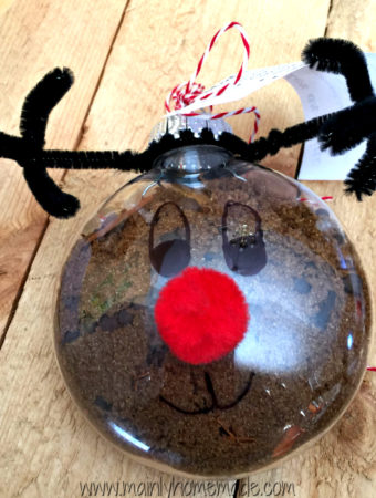 mulling spices reindeer ornament