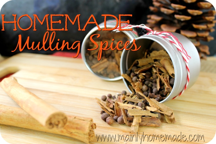 homemade mulling spice recipe mix