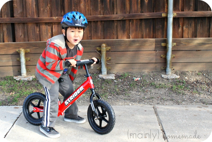 Learning to Ride a Bike Excited