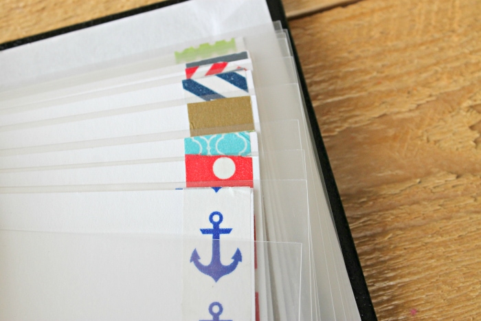 Washi Tape for DIY Autograph Book for Disney