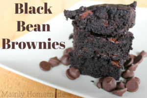 Black bean brownies recipe
