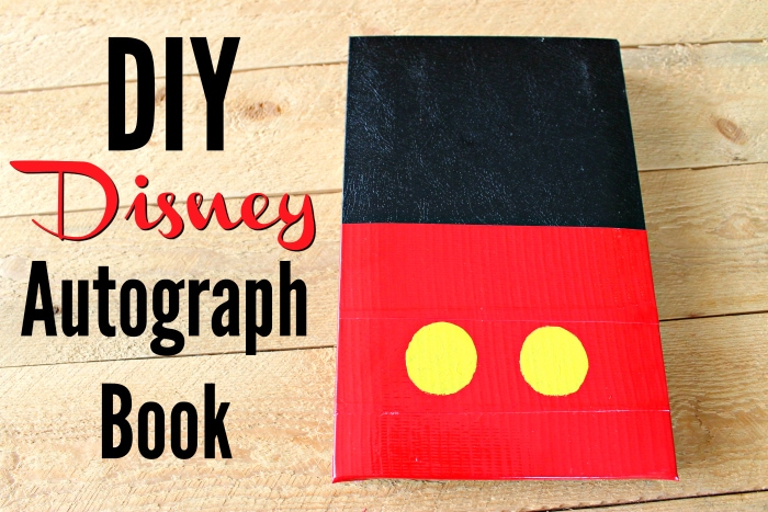 Disney DIY Autograph Book