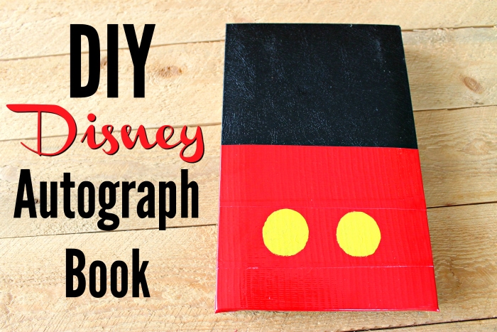 DIY Disney Autograph Books