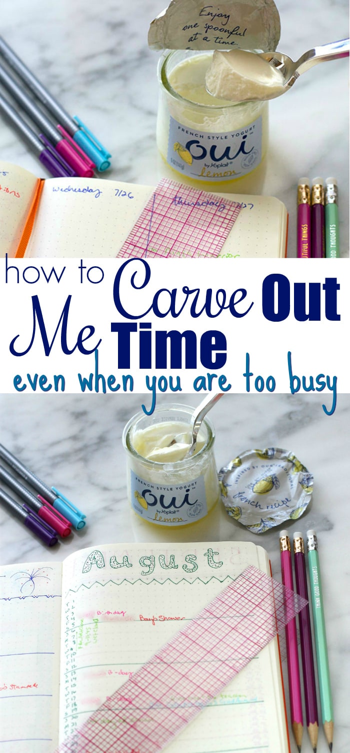 Carve Out me time
