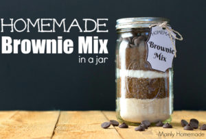 Homemade Brownie Mix in a Jar