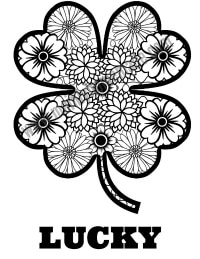 Lucky Printable small