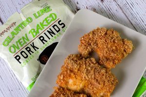 Cilatro Lime Pork Rind Chicken Plated Bag 2