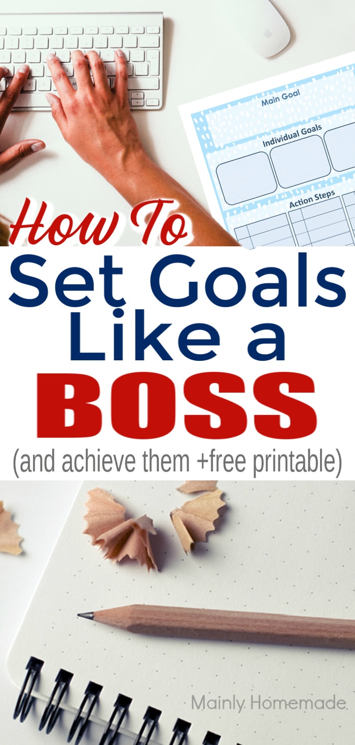 How to set goals and achieve them like a boss